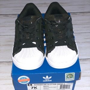 Adidas Superstar Glitter Mesh - 7 Toddler
